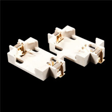 80pcs White Housing CR2032 SMD Cell Button Battery Holder Socket Case