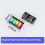 5X 3.7-4.2V  Metering Module 1 Series Ternary Lithium Battery Power Display Led Light 6