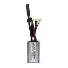 Electric Bicycle KT-15A Controller 36V/48V 6 Tube Squarewave SM Connector Controller with Double Light Wire
