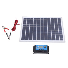 30W 12V Solar Panel Battery Charger+40A Controller for RV Car Boat Home Camping