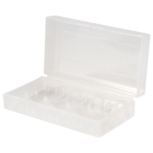5X Box for 18650 Battery Transparent Battery Holder 1