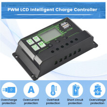 300W Solar Panel 12V 5V Dual USB Controller Waterproof Monocrystalin Solar Cells Battery Charger -100A
