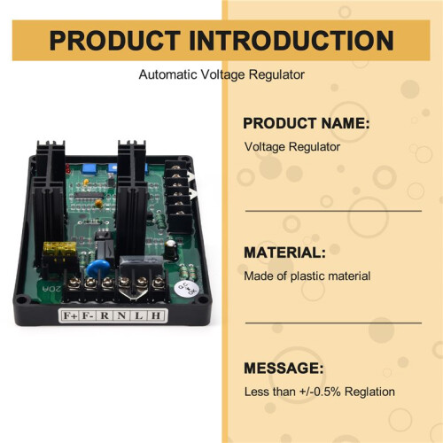 Automatic Voltage Regulator Fit for Parbeau Generator AVR GAVR-20A 2