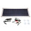 1X8W 12V Dual USB/ Flexible Solar Panel Efficient Car Battery Charge Camping 3