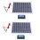 2X 30W 12V Solpanel Batteriladdare+40A Controller för RV Bil BåT Hem Camping 1