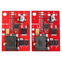 2 Stuks CN3722 12V Zonnepaneelregelaar MPPT-Zonneregelaar met Dubbele Statusindicator voor Li-Ionbatterijen