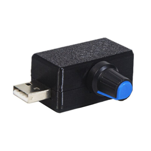 5V USB Fan Speed Controller Voltage Regulation Module Motor Speed Controller USB-A Interface DIY Heatsink Control
