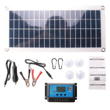 30W Flexible Solar Panel Solarzellen für Auto Wohnmobil Boot Hause Dach Van Camping Solar Batterie, 10A Solar Controller Modul