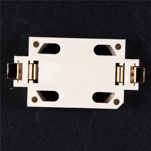 80pcs White Housing CR2032 SMD Cell Button Battery Holder Socket Case 1
