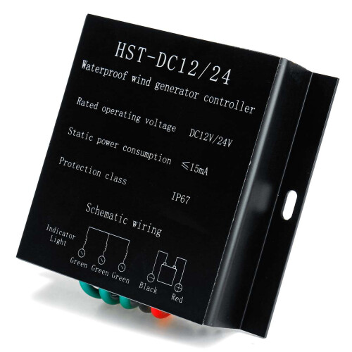 12V/24V 9000W Wind Turbines Generator Controller Waterproof Battery Charge Overvoltage Protection Controller Regulator 2