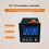 HT-12 LCD Screen Temperature and Humidity Controller Solar Incubator Controller Temperature Controller Control Table 2