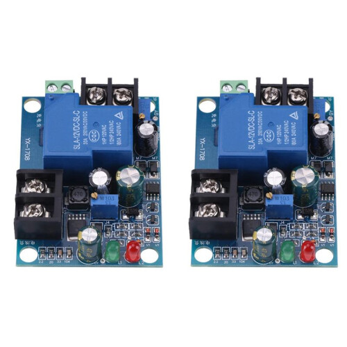 2X 30A 24V Automatic Battery Charging Controller Protection Module YX1708 Battery Undervoltage Charge Control Module 1