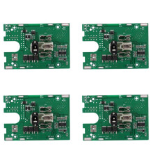 4X BMS 5S 18V 21V 30A Lithium-Batterie-Schutzplatine PCB 18650 Batterieladeschutz-Platinenmodul für Schraubendreher