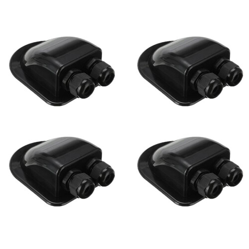 4X Dach Draht Eingang Verschraubung Box Solar Panel Kabel Wohnmobil Caravan Boat-B