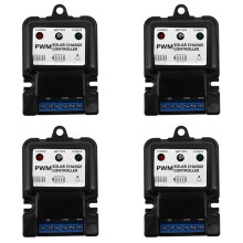 4 Pc Nouveau Utile Durable 6V 12V 10A Auto Panneau Solaire Contrôleur de Charge Chargeur de Batterie Régulateur Chaude Amélioration de L'