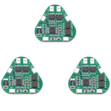 3X 3S 12V 18650 Lithium Batterie Schutz Platine 11,1V 12,6V ÜBerladung ÜBerentladungs Schutz 8A 3 Zellen Pack Li-Ion BMS