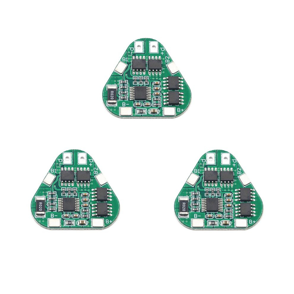 Photos - Printer Part 3X 3S 12V 18650 Lithium Battery Protection Board 11.1V 12.6V Overcharge Over-Discharge Protect 8A 3 Cell Pack Li-Ion BMS