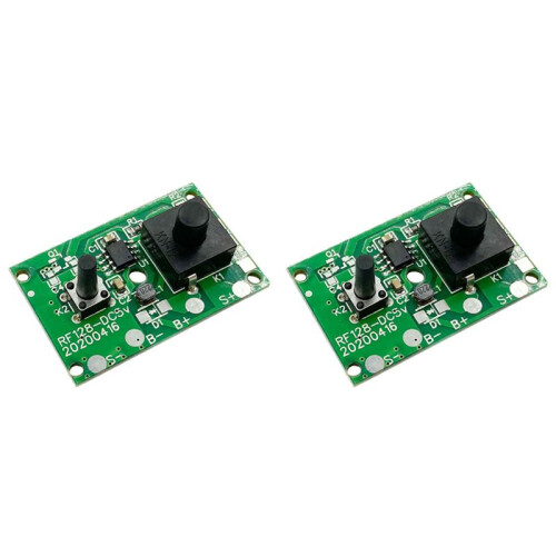 2X 1.2V Solar Lamp String Control Board Circuit Board with  Solar Street Light Control Panel Controller Module