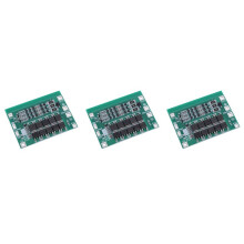 3X 3S 60A Bms Board Lithium Li-Ion 18650 Battery Protection Board with Balance for Drill Motor 11.1V 12.6V 18650 Lipo