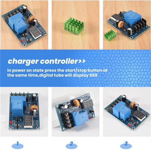 XH-M604 Battery Charger Control Module  6-60V Storage Lithium Battery  Protection Board 2