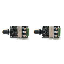 2X 6V 12V 24V 28Vdc 3A 80W Pwm Moteur Vitesse Controleur Regulateur Ajustable Variable Vitesse Controle avec Commutateur de Potentiometre
