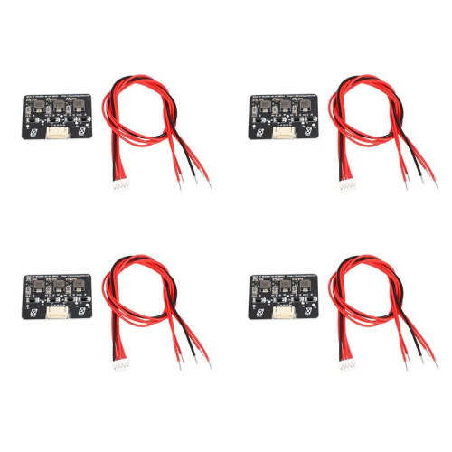 4X 1.2A 4S BMS Active Balance Board Battery Equalizer Lifepo4 LTO Lithium Active Balancer  Transfer Capacitor