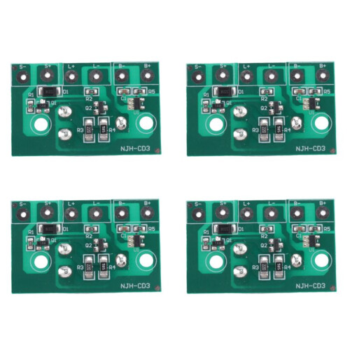 4X Solar Lawn Light Controller Board 3.7V Lithium Battery Solar Spotlight Light Solar Light Circuit Board with