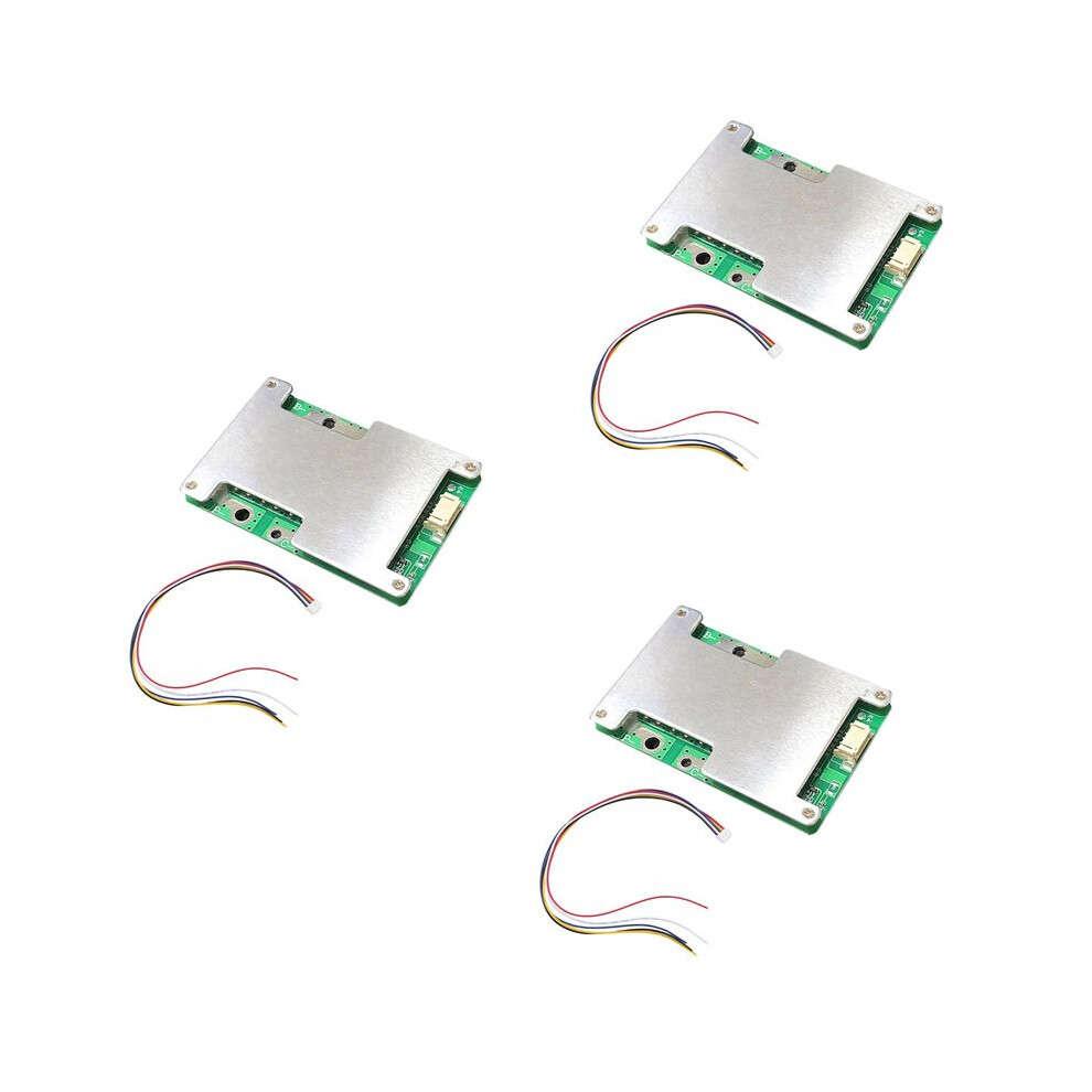 3X 4S 12V 100A Lifepo4 Lithium Battery Protection Board With Power Battery Balance/Enhance Bms Pcb Protection Board 4712673013374