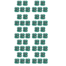 50 Pcs 4S BMS 8A 14.8V 18650 Li-Ion Lithium Battery Charge Board Square PCB Short Circuit Protection for Drill Motor