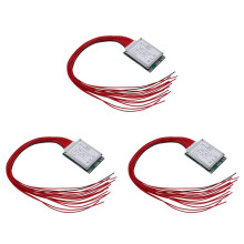 3X BMS 14S 52V 35A Li-Ion Lithium Battery Charger Protection Board Battery BMS Board with Balance Function for E-Bike