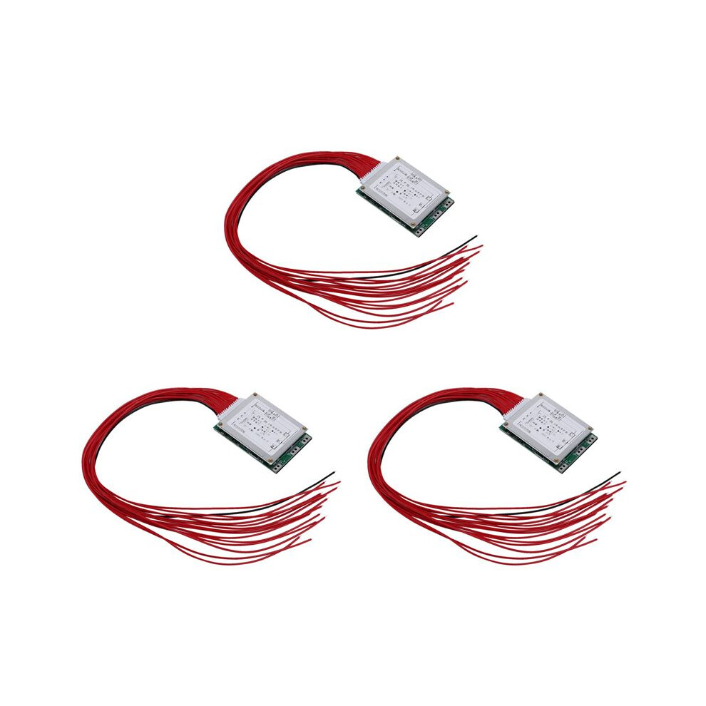 3X Bms 14S 52V 35A Li-Ion Lithium Battery Charger Protection Board Battery Bms Board With Balance Function For E-Bike 6033997747966