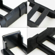 80Pc 35mm Wasserablauf-Clips für Solarpanels, PV-Modul-Clips für Wasserabfluss Photovoltaik-Panel-Wasserablauf-Clips