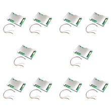 10X 4S 12V 100A LiFePO4 Lithium Battery Protection Board with Power Battery Balance/Enhance BMS PCB Protection Board