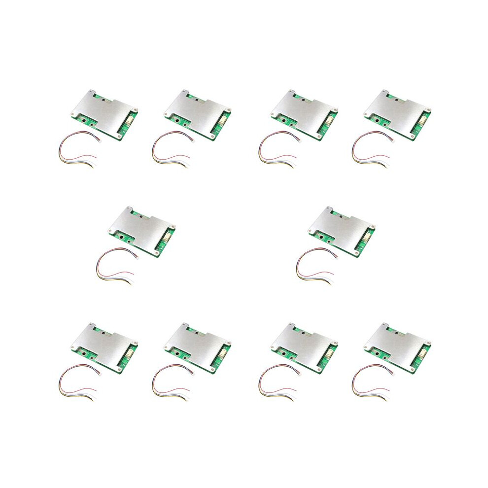 10X 4S 12V 100A Lifepo4 Lithium Battery Protection Board With Power Battery Balance/Enhance Bms Pcb Protection Board 4713954303818