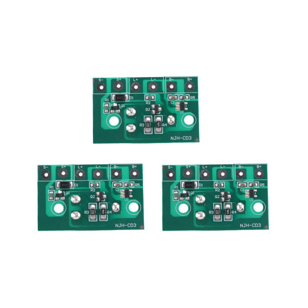 3X Solar Lawn Light Controller Board 3.7V Lithium Battery Solar Spotlight Light Solar Light Circuit Board With 4712942355075