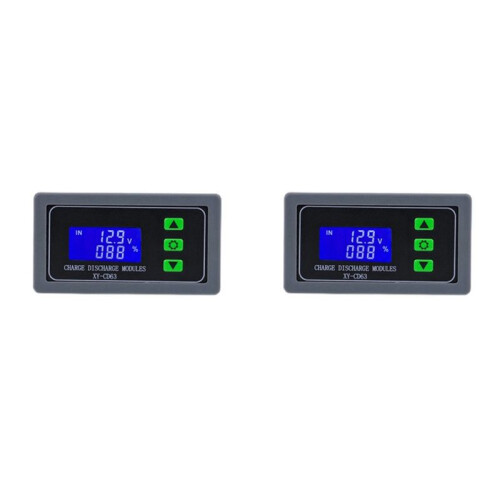 2X XY-CD63 CD63 30A Battery Charging Control Module Full Power Off  Voltage Protection Undervoltage Power Protector