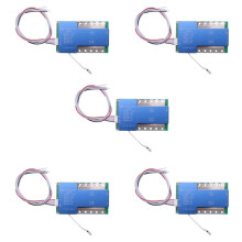 5X Bms 7S 24V 100A 18650 Lithium Battery Pack Board Bms Equalizer Pcb Temperature Protection Belt
