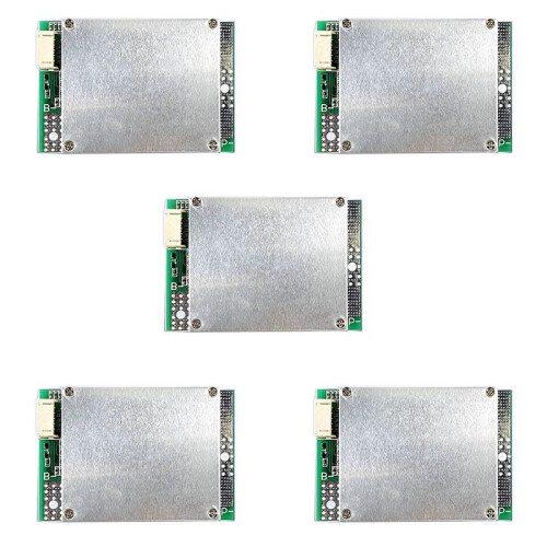 5X Placa da ProteçãO da Bateria de LíTio de 4S 12V 50A BMS LiFePO4 com EquilíBrio da Bateria Do Poder/Placa da ProteçãO Do PCB Do ReforçO