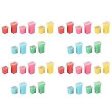40 Pc Car Fuse FMX Female Maxi Fuse Assortment LOW and TALL/STD Shaped Assortment Fuse 20A 30A 40A 50A 60A