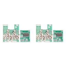 2X BL1041B Lithium Batterij Bescherming Boord PCB Printplaat LED voor 10.8V 12V 3Ah 5Ah BL1041 Li-Ion Batterij