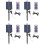 4X 1200mAh Solar Panel Control Box Kits Lithium Battery Panel for 3.7V 24V LED String Strip Lamp  Charging 1
