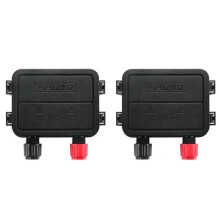 2X Caja de Conexiones de Panel de Panel Solar Fotovoltaico 60-1500W Impermeable IP67 para Accesorios de Conector de Sistema Solar Fotovoltaico