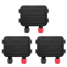 3X FotovoltaïSche Zonnepaneelaansluitdoos 60-1500W Waterdicht IP67 voor Accessoires voor FotovoltaïSche Zonnestelselconnectoren