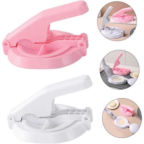 2pcs Dumpling Wrapper Maker Dough Press Tool for Uniform Thickness Steamed Dumplings Kitchen 2