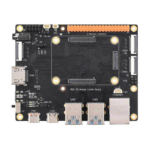 RDK X5 MD Module Carrier Board for D-Robotics Baseboard USB 3.0 MIPICSI 40PIN Adapter RDK X5 Development Board Kit 1