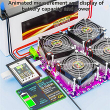 BW600 150W WiFi Electronic Load Indicator Battery Tester Battery Capacity Detector USB Charging Tools US Plug