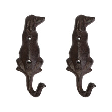 Roestbestendige hanger met hondenthema Stevige ijzeren hond-2