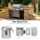 Κουτί πρίζας Outdoor20A WRTR GFCI, μεταλλικό περίβλημα Rainproof3R, ανθεκτικό στις καιρικές 7