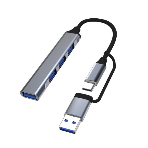 2IN1HUB Universal Compact Mini Docking Station PD High Speed USB Hub για αξεσουάρ υπολογιστών, συσκευές
