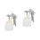 2Pièces Pistolet Murale Durable 5